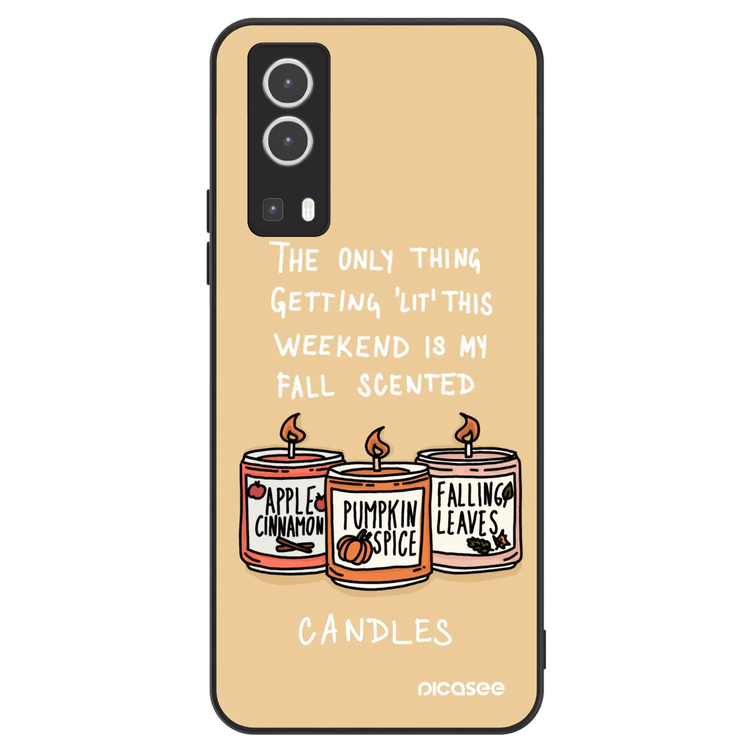 Picasee ULTIMATE CASE za Vivo Y72 5G - Candles