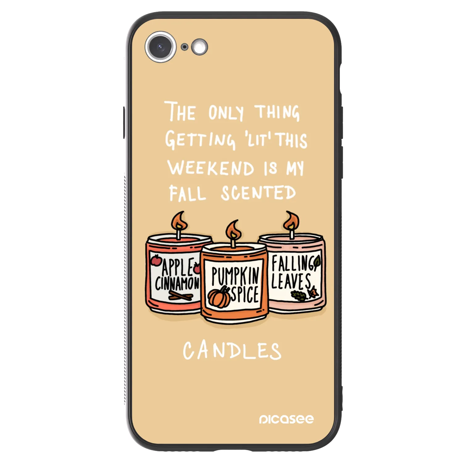 Picasee ULTIMATE CASE za Apple iPhone SE 2022 - Candles
