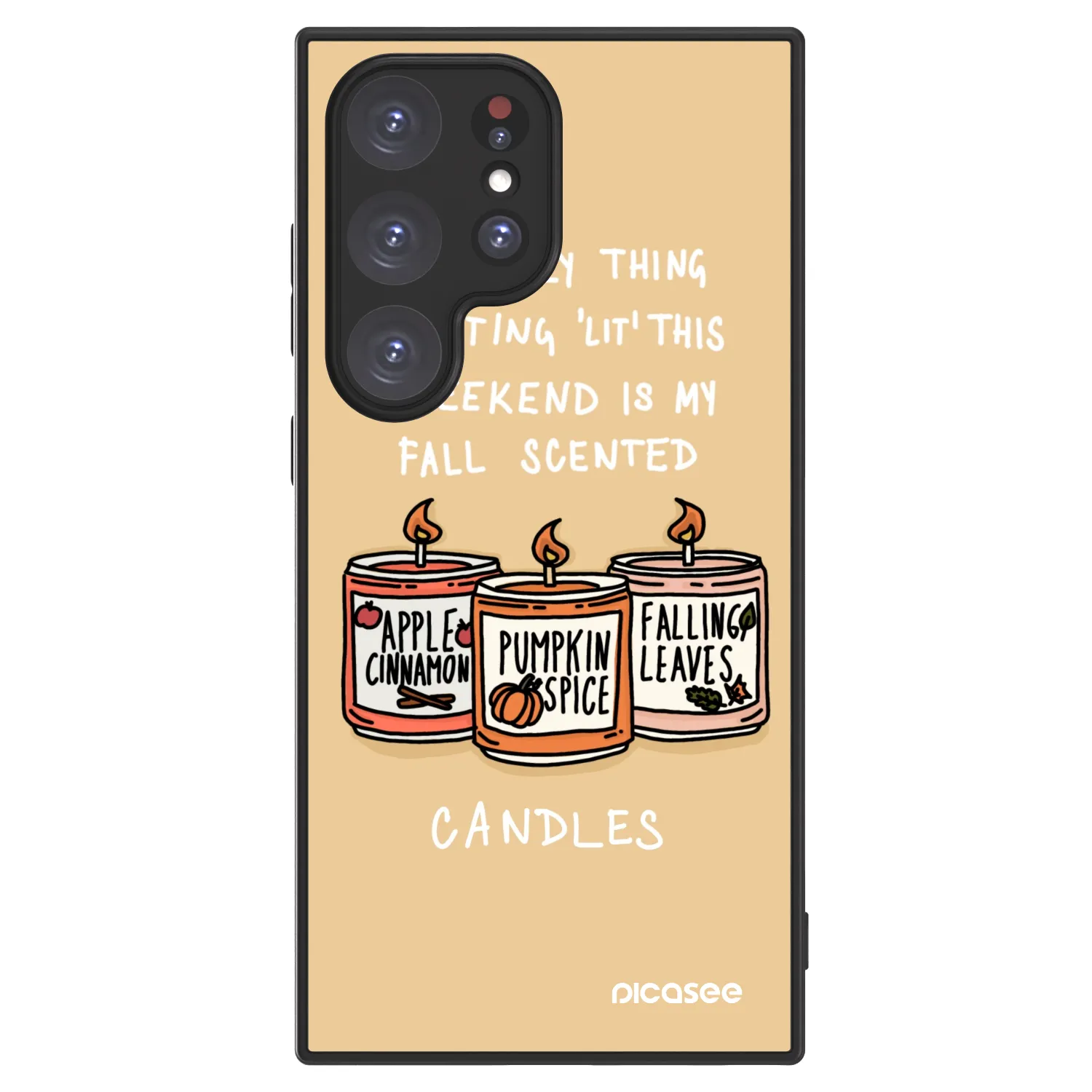 Picasee ULTIMATE CASE za Samsung Galaxy S24 Ultra S928B 5G - Candles