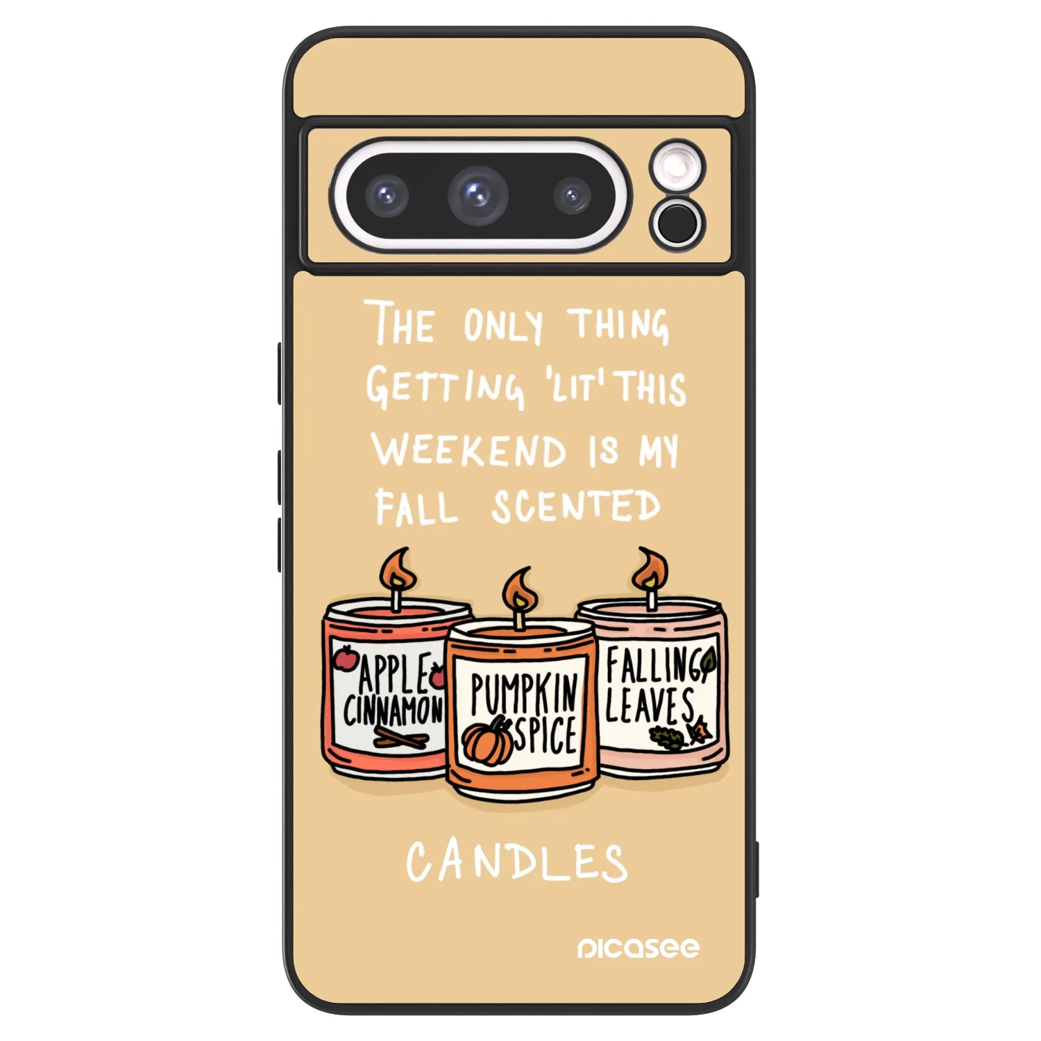 Picasee ULTIMATE CASE za Google Pixel 8 Pro - Candles