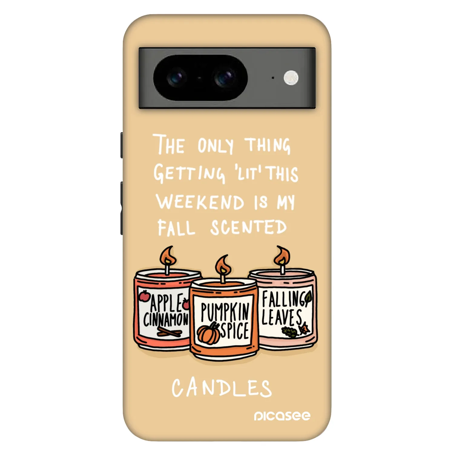 Picasee Fashion Case za Google Pixel 8 Pro - Candles