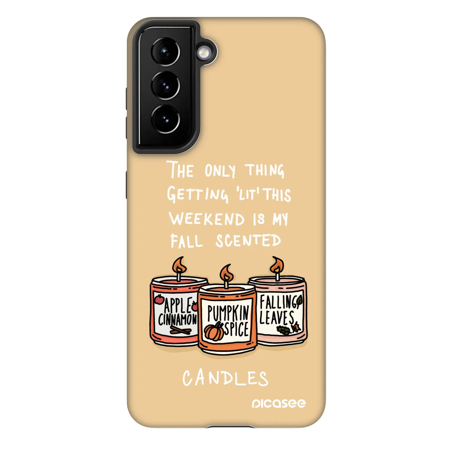 Picasee Fashion Case za Samsung Galaxy S21 FE 5G - Candles