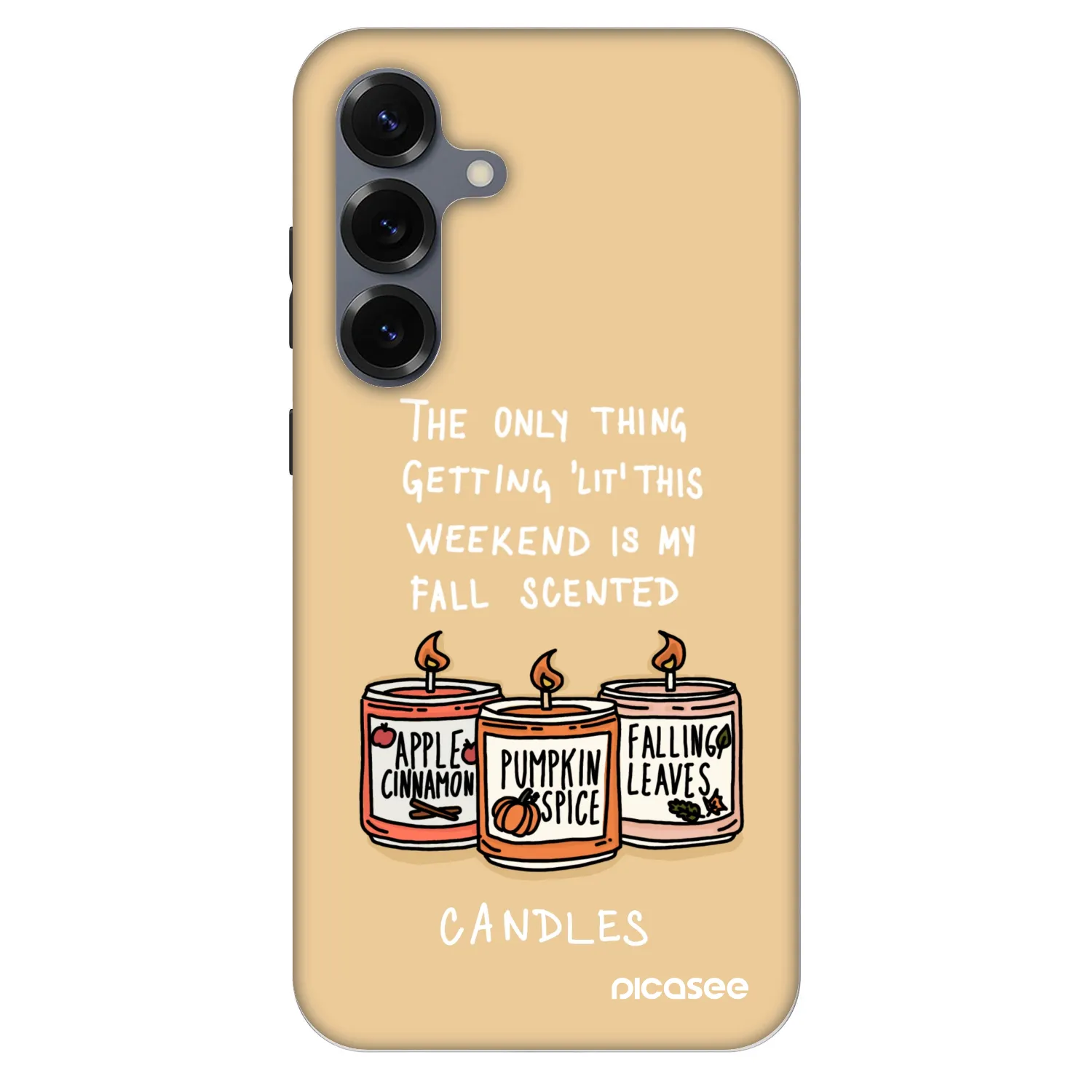 Picasee Fashion Case PowerShare pro Samsung Galaxy S25+ 5G - Candles
