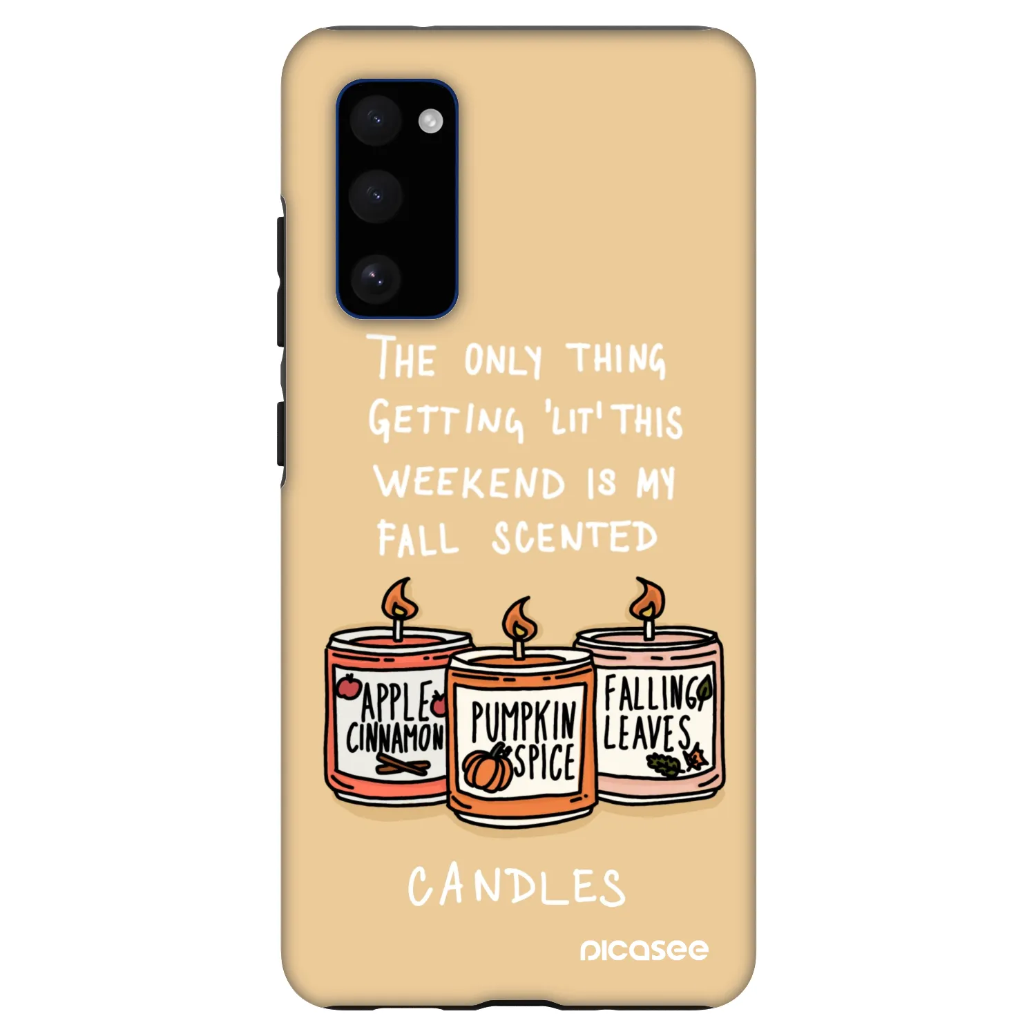 Picasee Fashion Case za Samsung Galaxy S20 FE - Candles