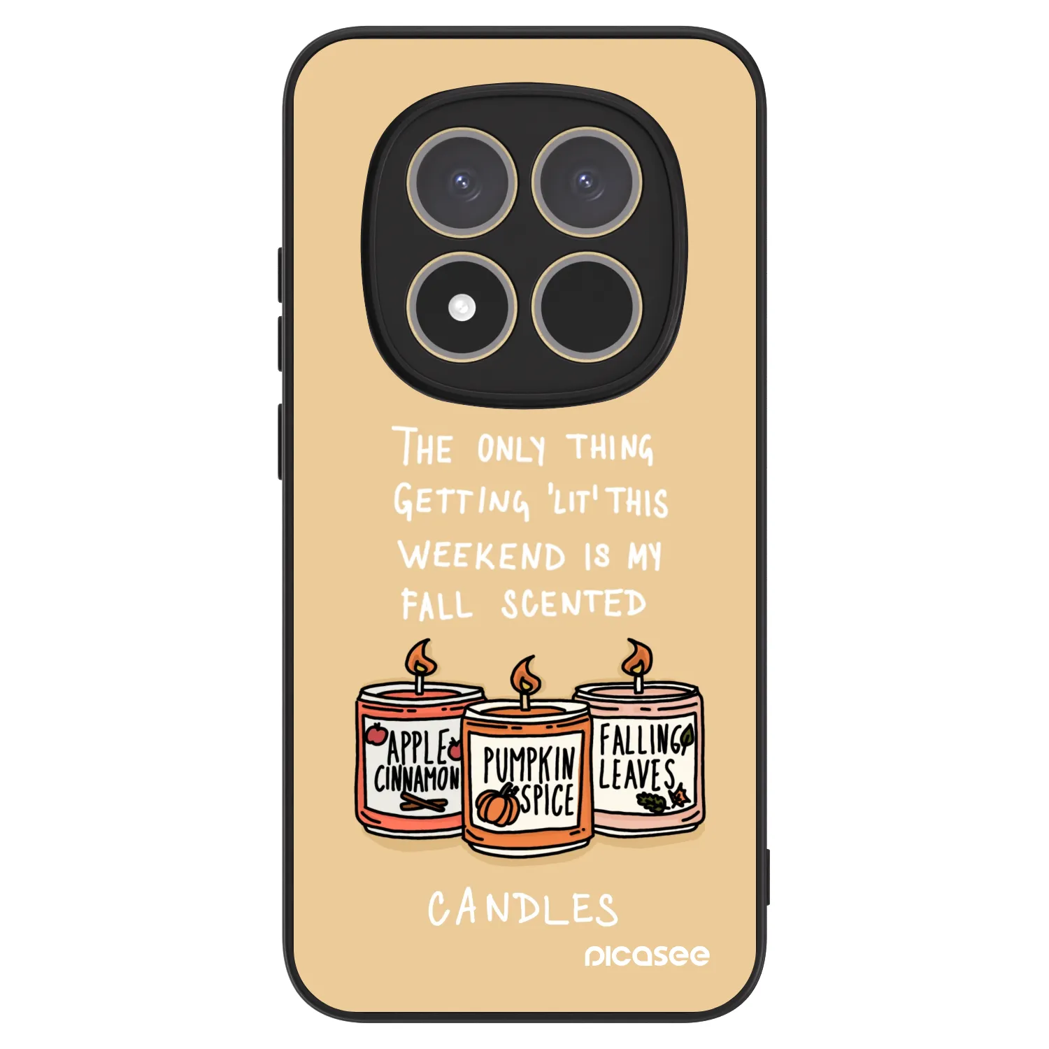 Picasee ULTIMATE CASE za Xiaomi Redmi Note 15 Pro 5G - Candles