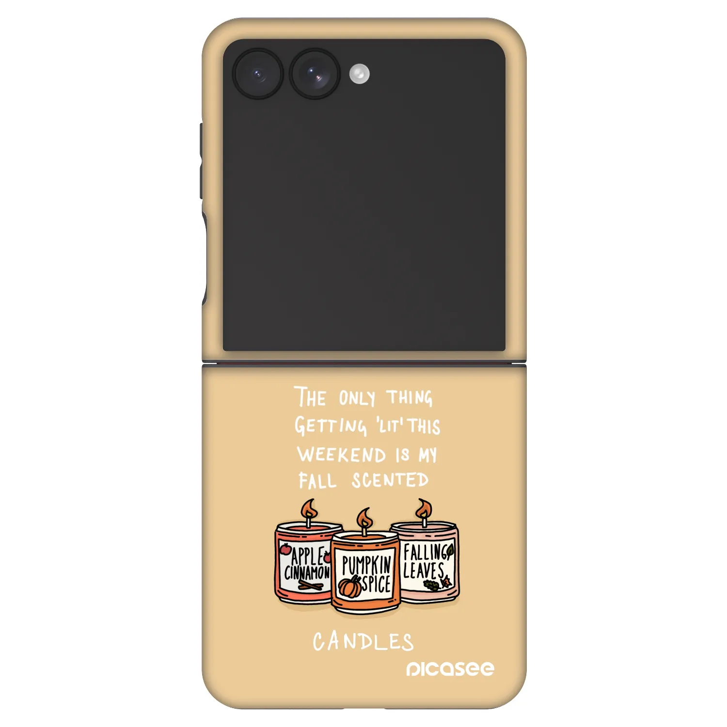 Picasee Fashion Case za Samsung Galaxy Z Flip7 5G - Candles