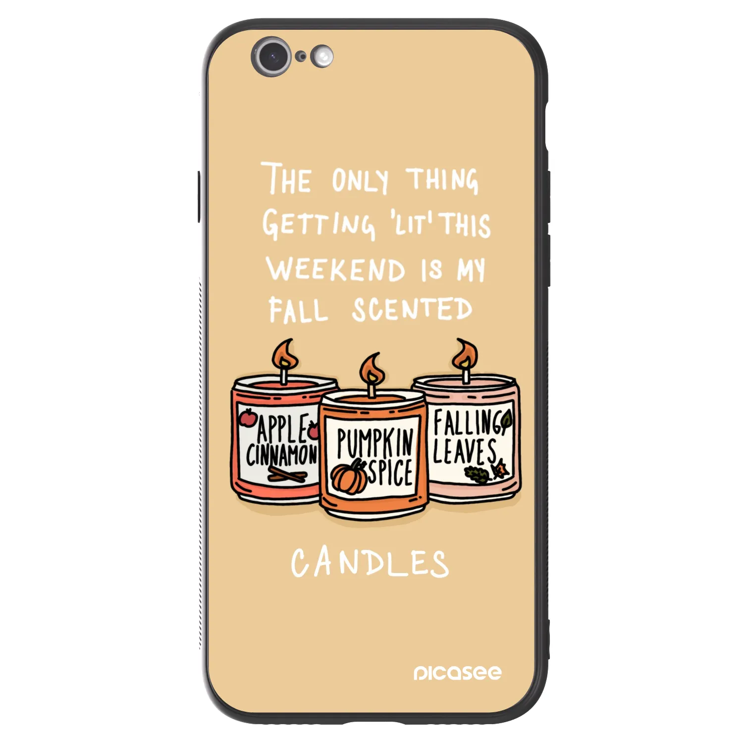 Picasee ULTIMATE CASE za Apple iPhone 6/6S - Candles
