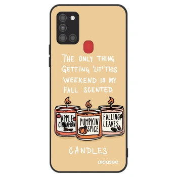 Ovitek za Samsung Galaxy A21s - Candles