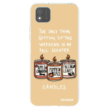 Picasee silikonski prozorni ovitek za Realme C11 (2021) - Candles