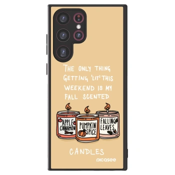 Picasee ULTIMATE CASE PowerShare za Samsung Galaxy S22 Ultra 5G - Candles