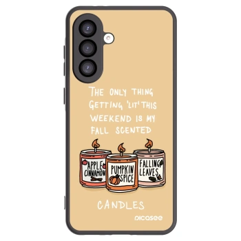 Picasee silikonski črni ovitek za Samsung Galaxy A26 5G A266B - Candles