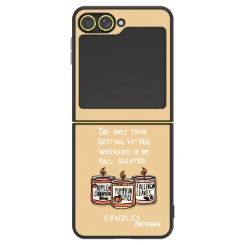 Ovitek za Samsung Galaxy Z Flip5 5G - Candles