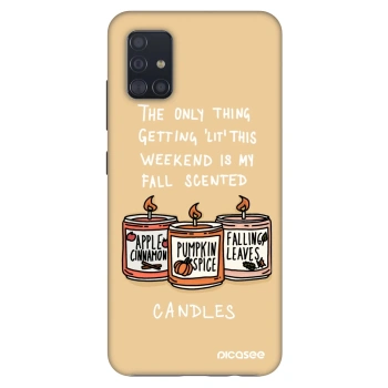 Ovitek za Samsung Galaxy A51 A515F - Candles