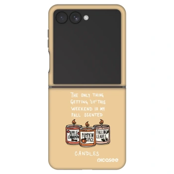 Ovitek za Samsung Galaxy Z Flip7 5G - Candles