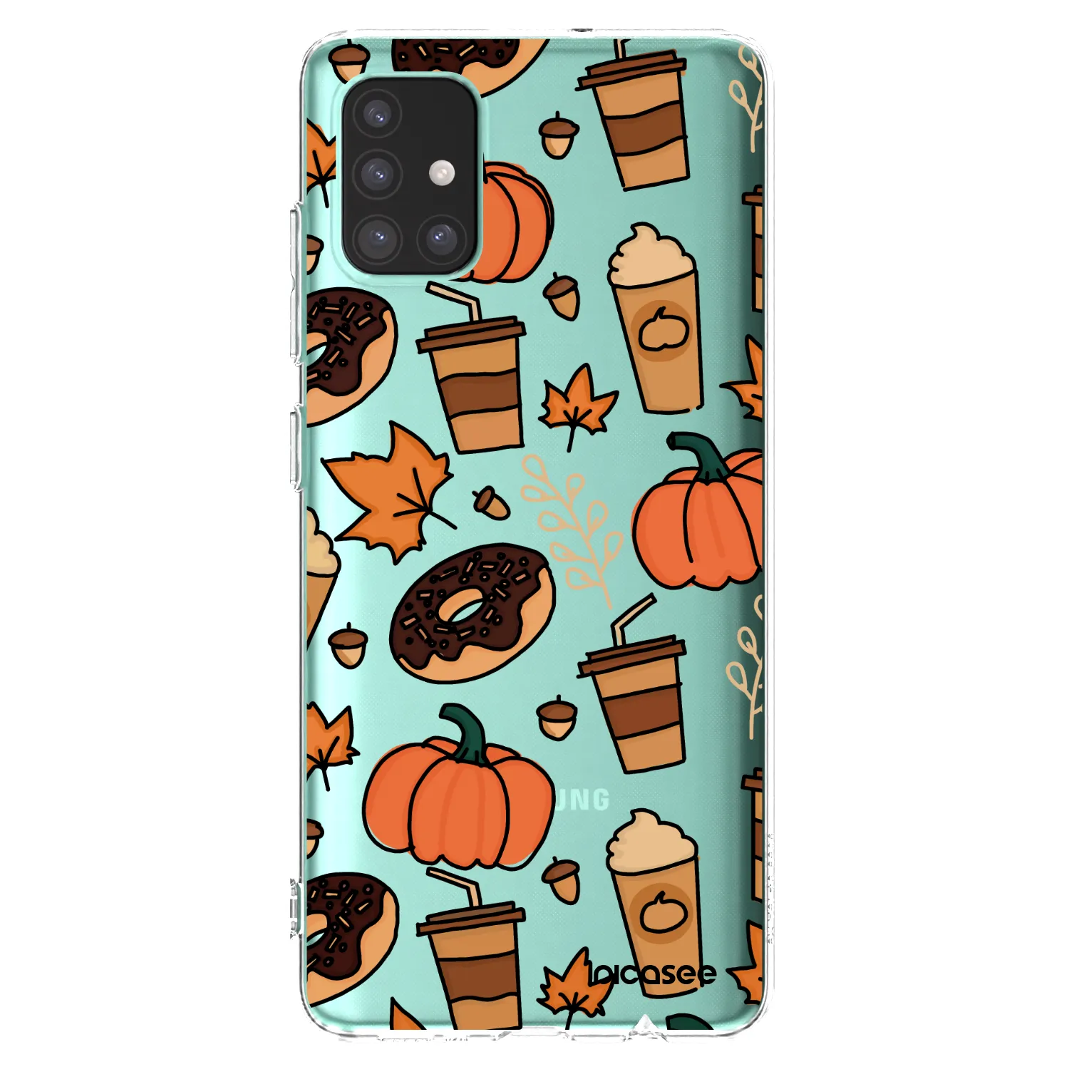 Picasee silikonski prozorni ovitek za Samsung Galaxy M51 M515F - Fallovers