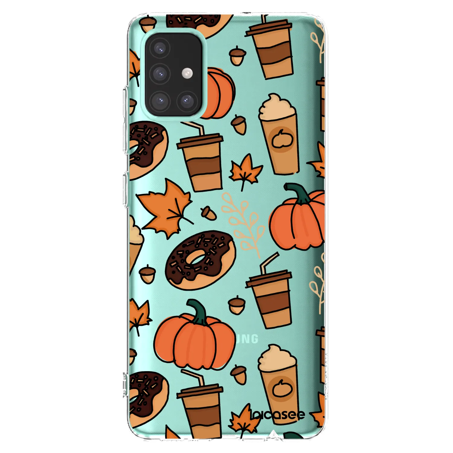 Picasee silikonski prozorni ovitek za Samsung Galaxy M31s - Fallovers