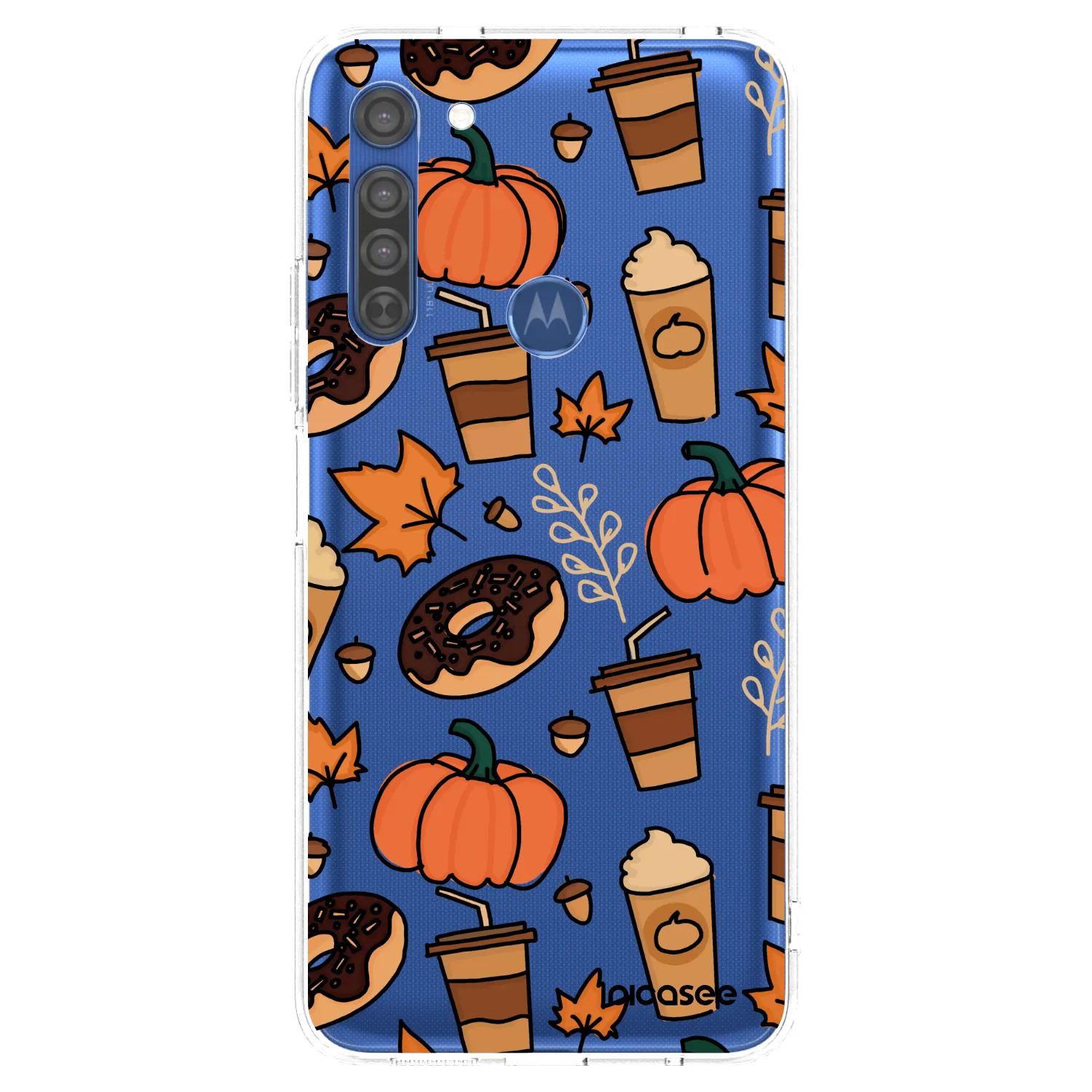 Picasee silikonski prozorni ovitek za Motorola Moto G8 - Fallovers