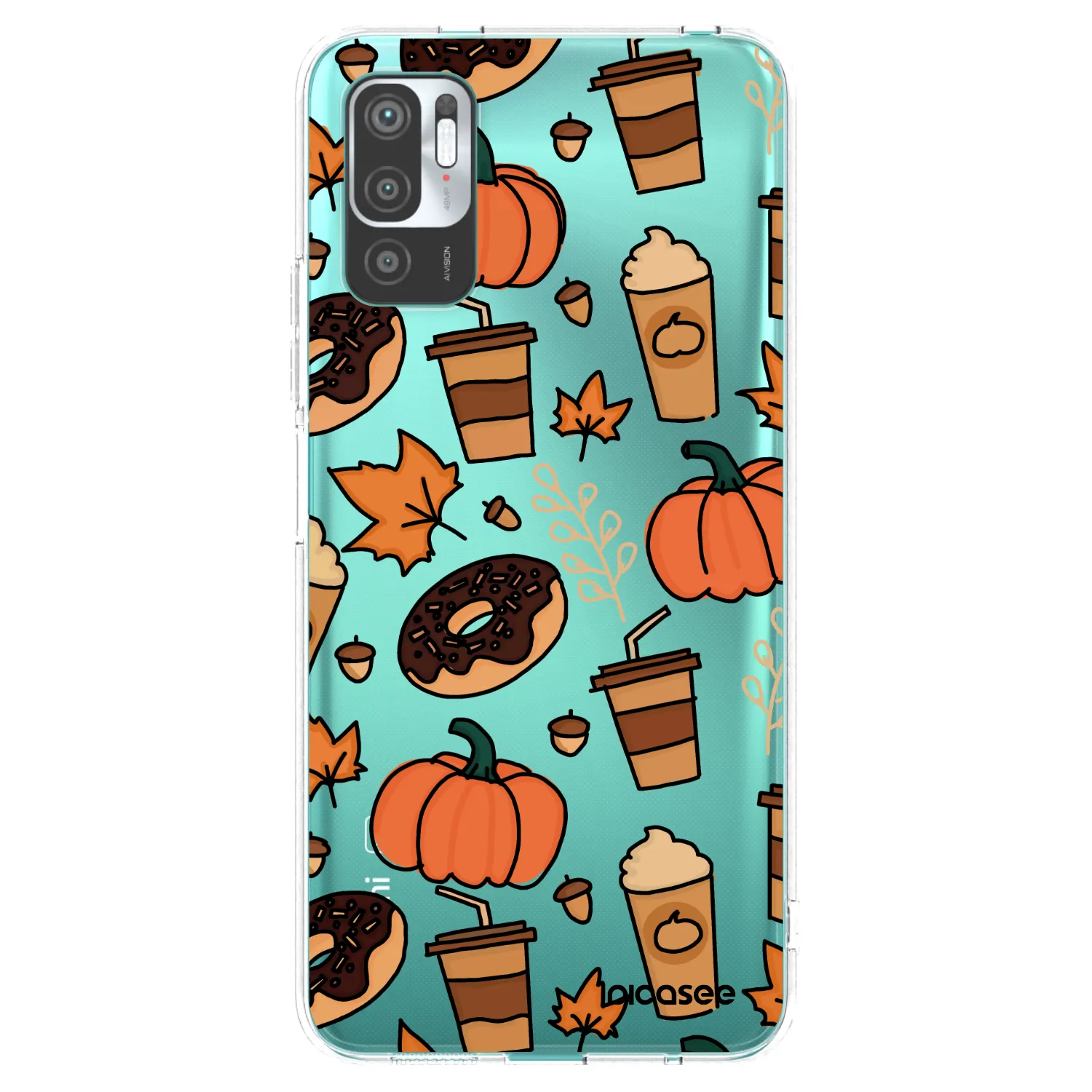 Picasee silikonski prozorni ovitek za Xiaomi Redmi Note 10 5G - Fallovers