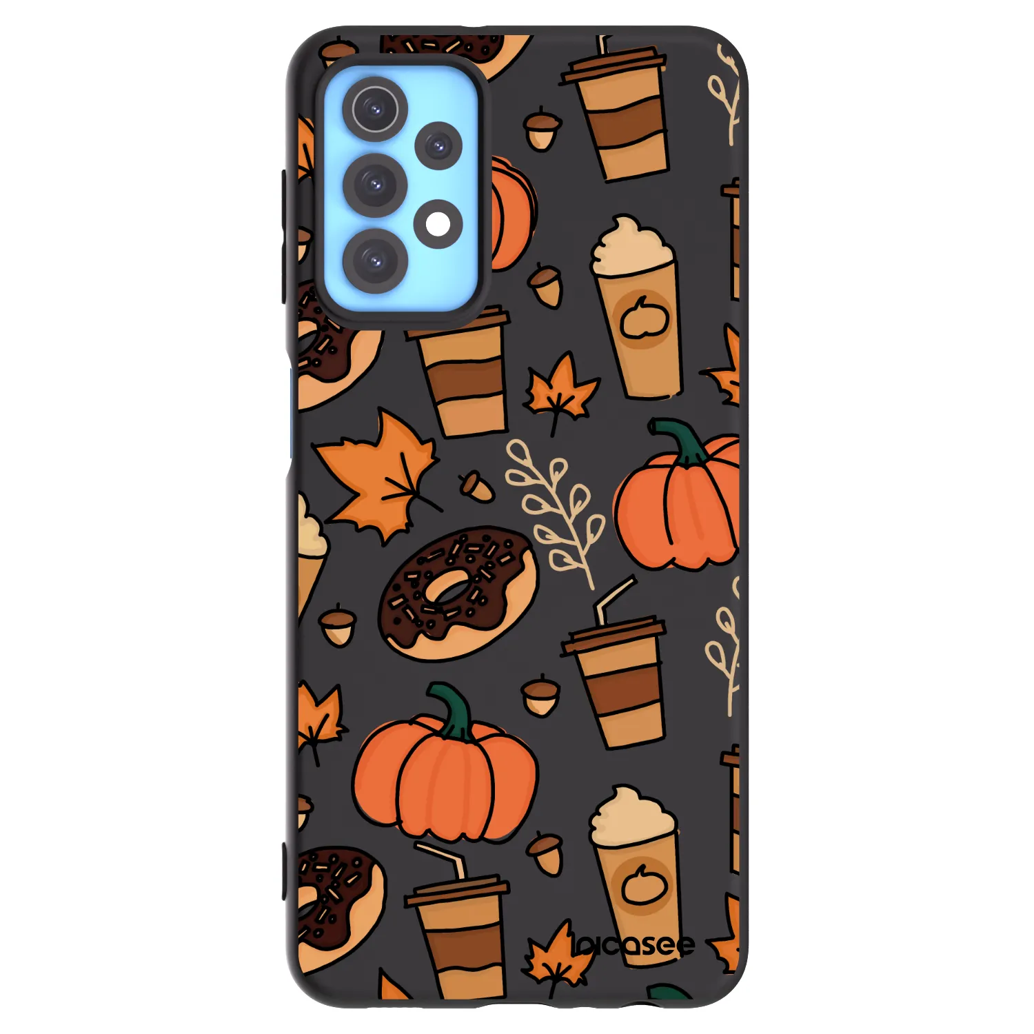 Picasee silikonski črni ovitek za Samsung Galaxy A32 4G SM-A325F - Fallovers
