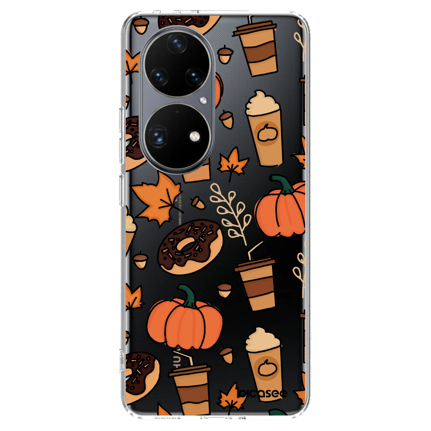 Picasee silikonski prozorni ovitek za Huawei P50 - Fallovers