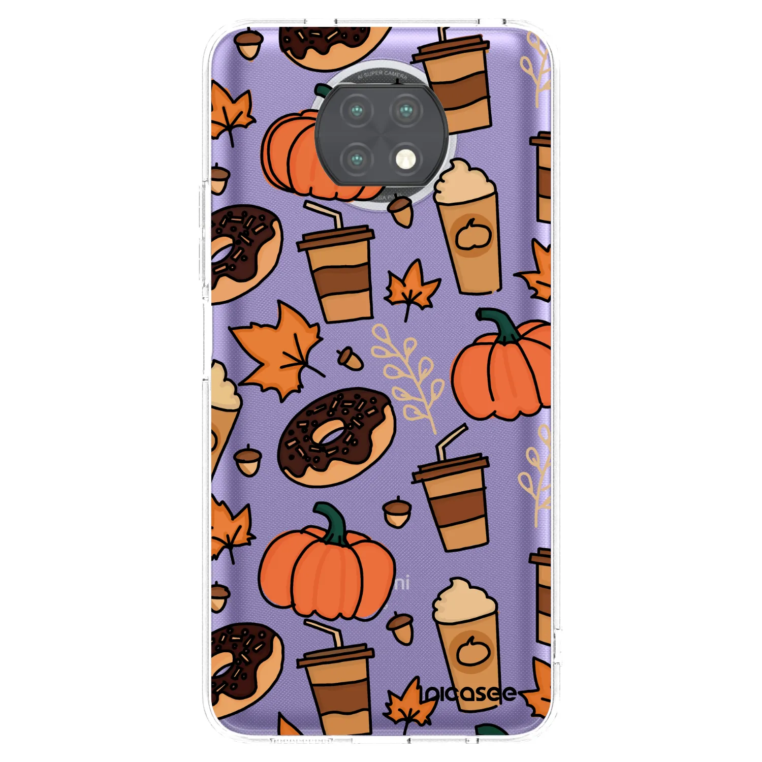 Picasee silikonski prozorni ovitek za Xiaomi Redmi Note 9T - Fallovers