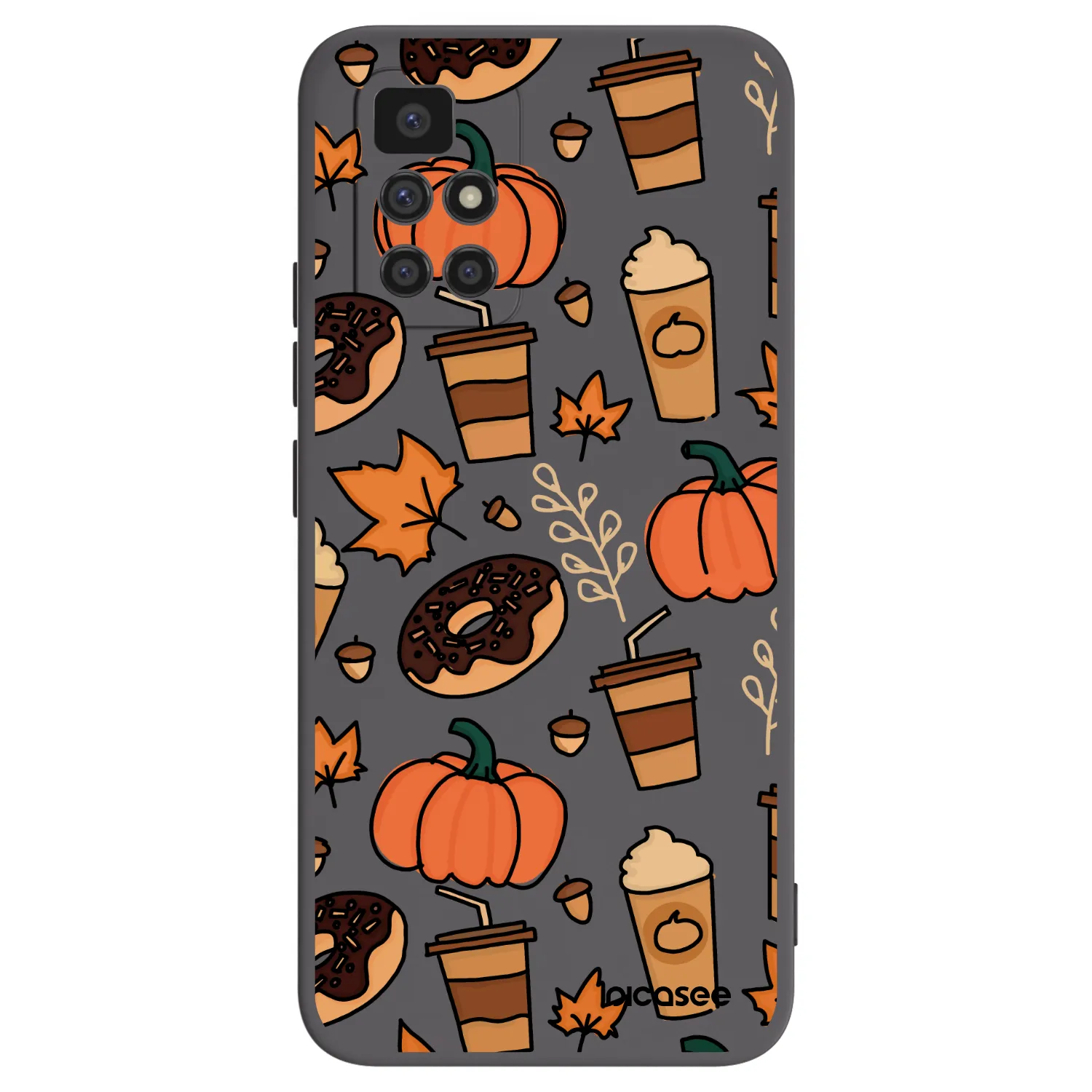Picasee silikonski črni ovitek za Xiaomi Redmi 10 - Fallovers