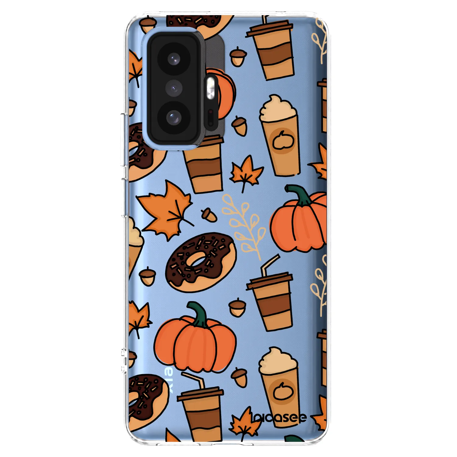Picasee silikonski prozorni ovitek za Xiaomi 11T - Fallovers