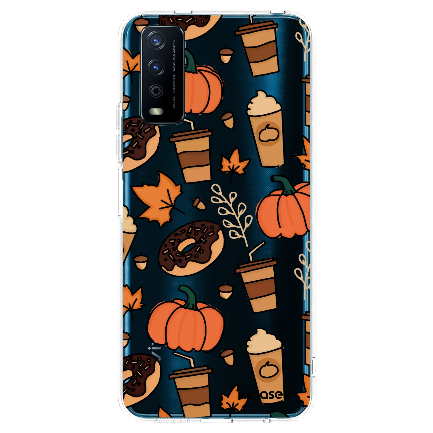 Picasee silikonski prozorni ovitek za Vivo Y11s - Fallovers