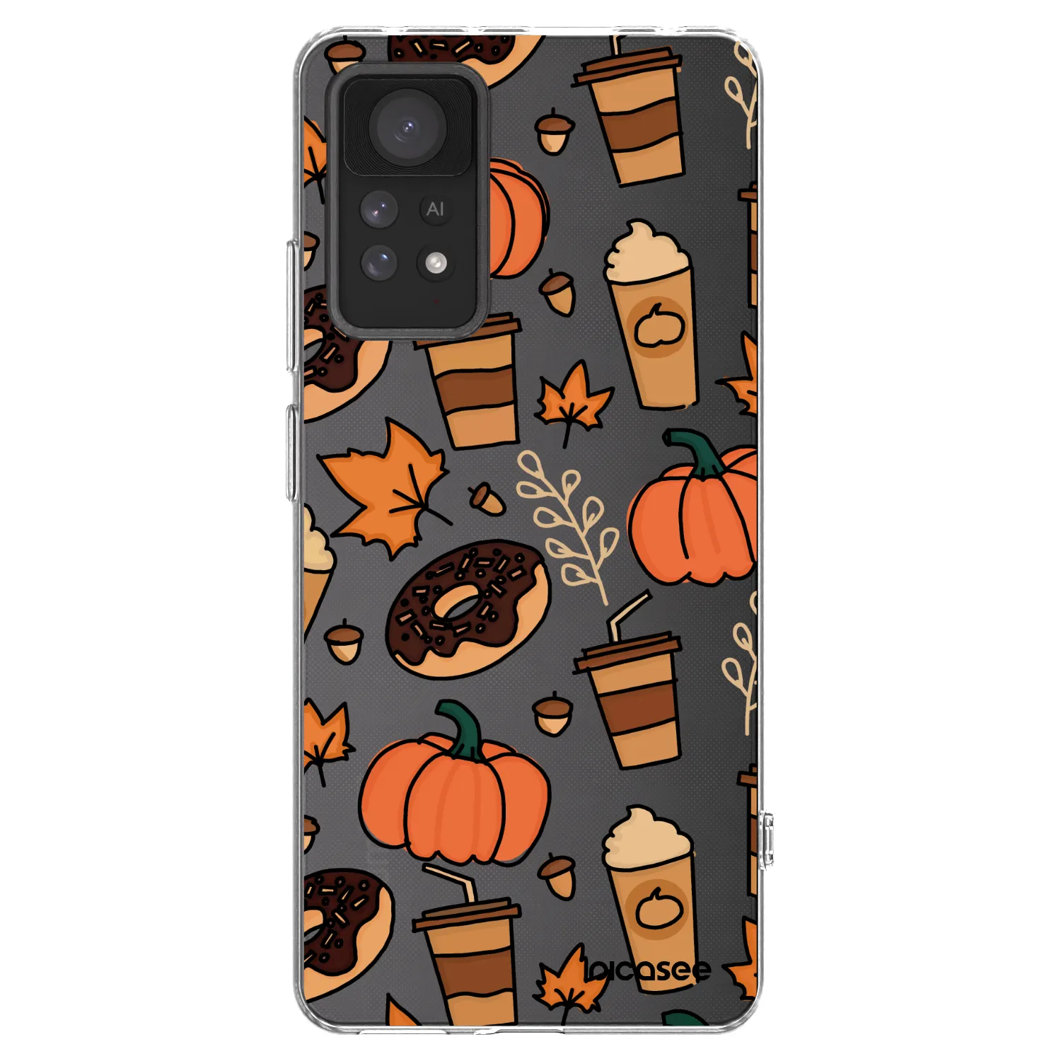 Picasee silikonski prozorni ovitek za Xiaomi Redmi Note 11 Pro 5G - Fallovers