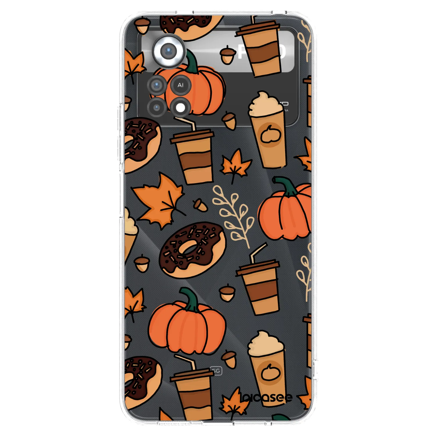 Picasee silikonski prozorni ovitek za Xiaomi Poco X4 Pro 5G - Fallovers