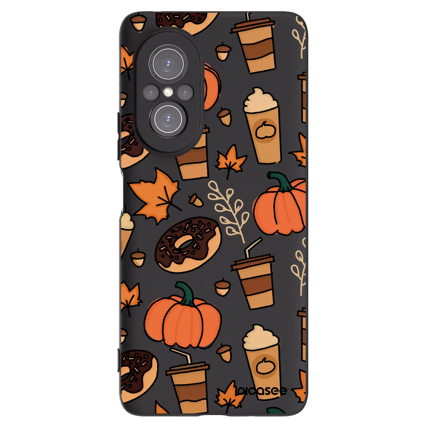 Picasee silikonski črni ovitek za Huawei Nova 9 SE - Fallovers