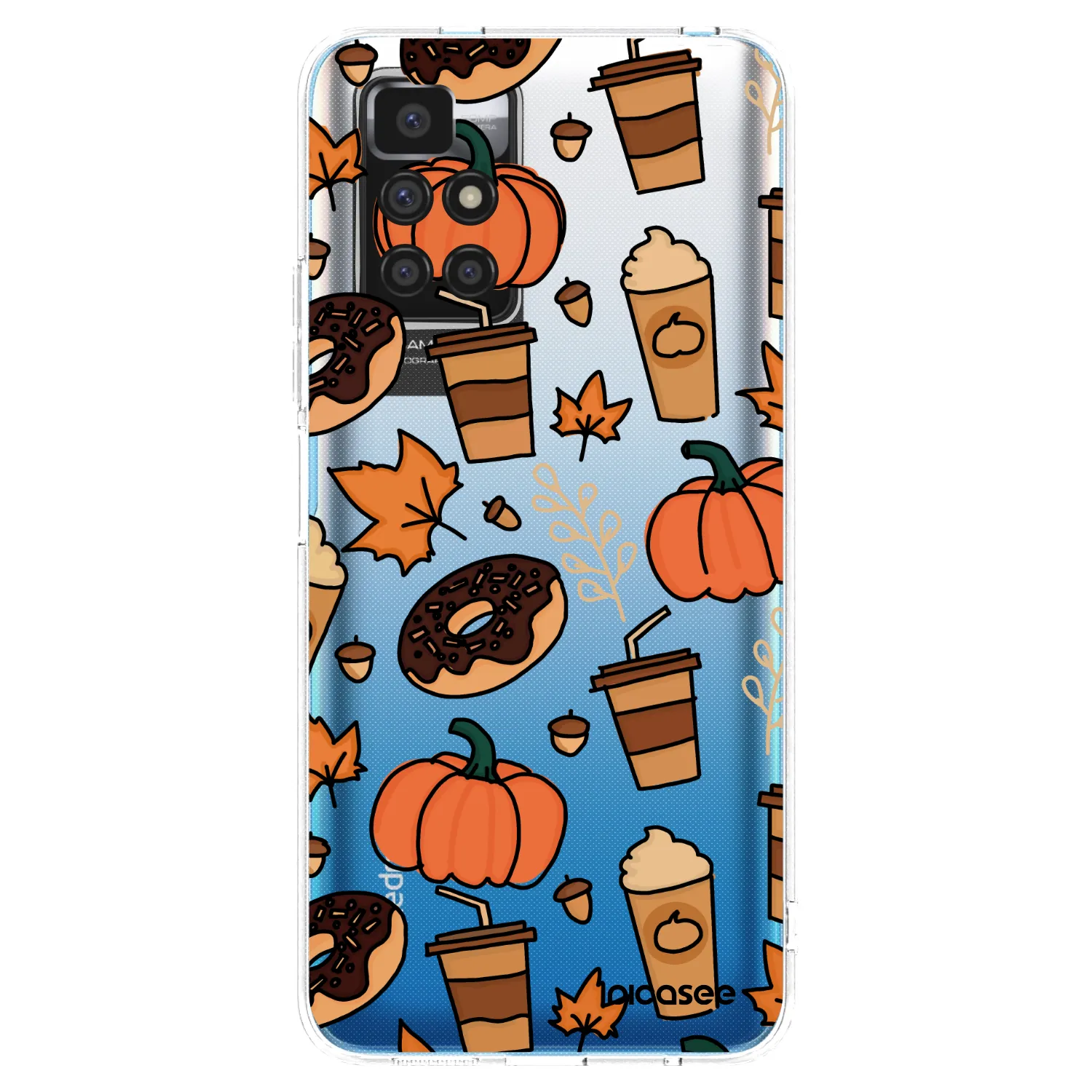 Picasee silikonski prozorni ovitek za Xiaomi Redmi 10 (2022) - Fallovers