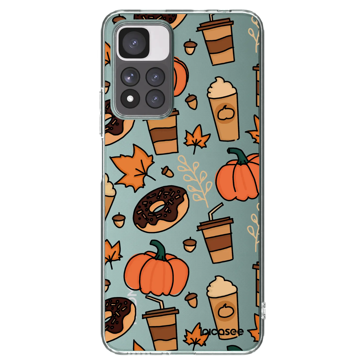 Picasee silikonski prozorni ovitek za Xiaomi Redmi Note 11 Pro+ 5G - Fallovers