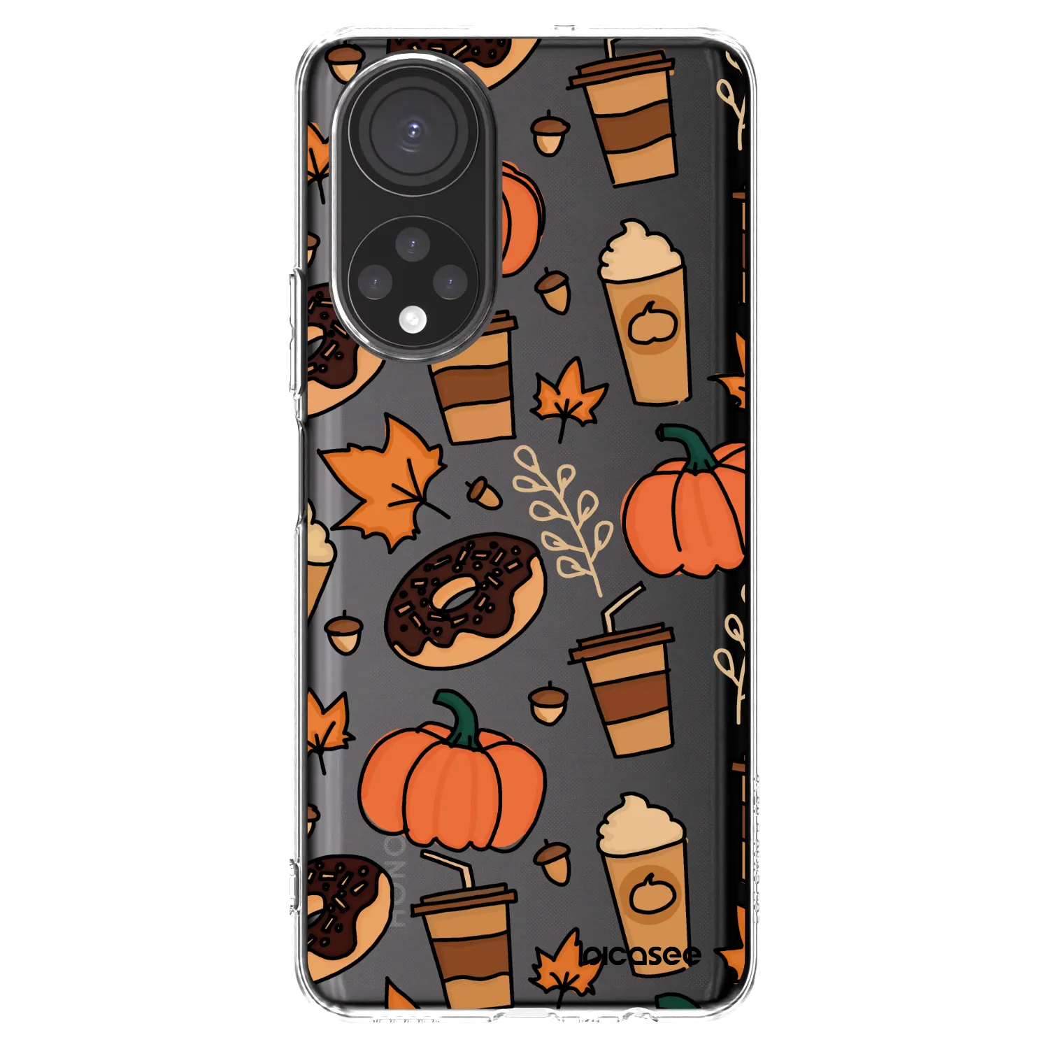 Picasee silikonski prozorni ovitek za Honor X7 - Fallovers