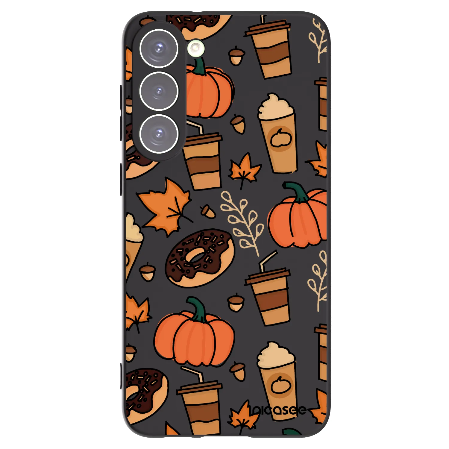 Picasee silikonski črni ovitek za Samsung Galaxy S23+ 5G - Fallovers