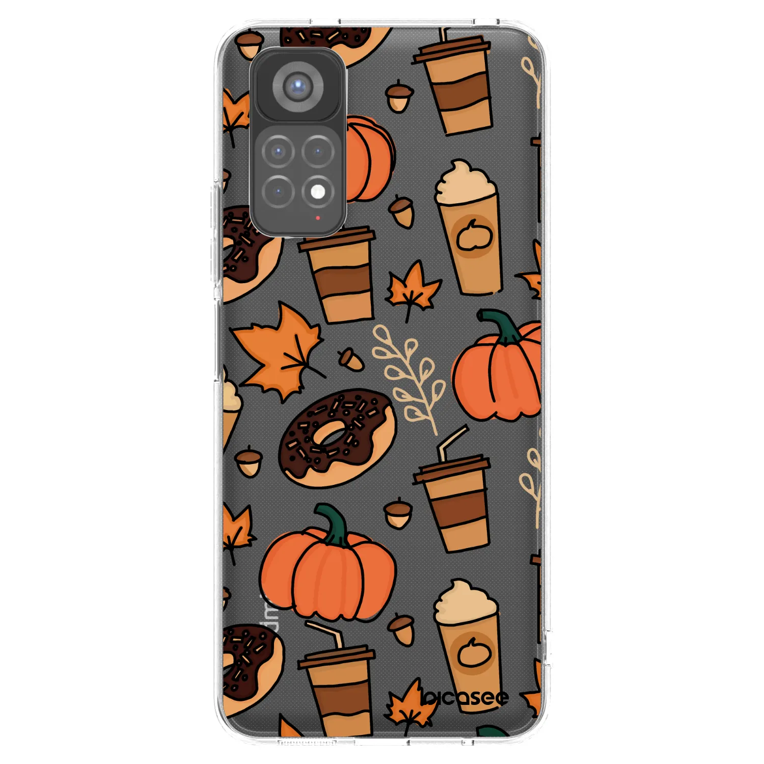 Picasee silikonski prozorni ovitek za Xiaomi Redmi Note 11S 5G - Fallovers