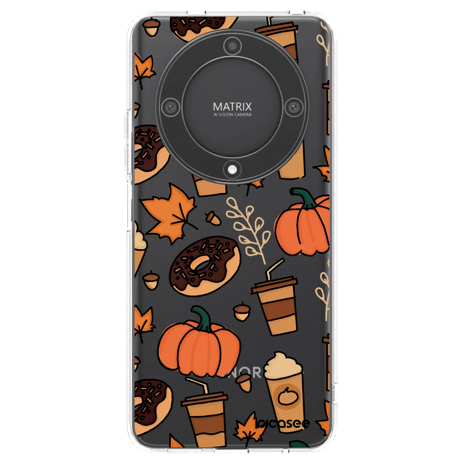 Picasee silikonski prozorni ovitek za Honor Magic5 Lite 5G - Fallovers