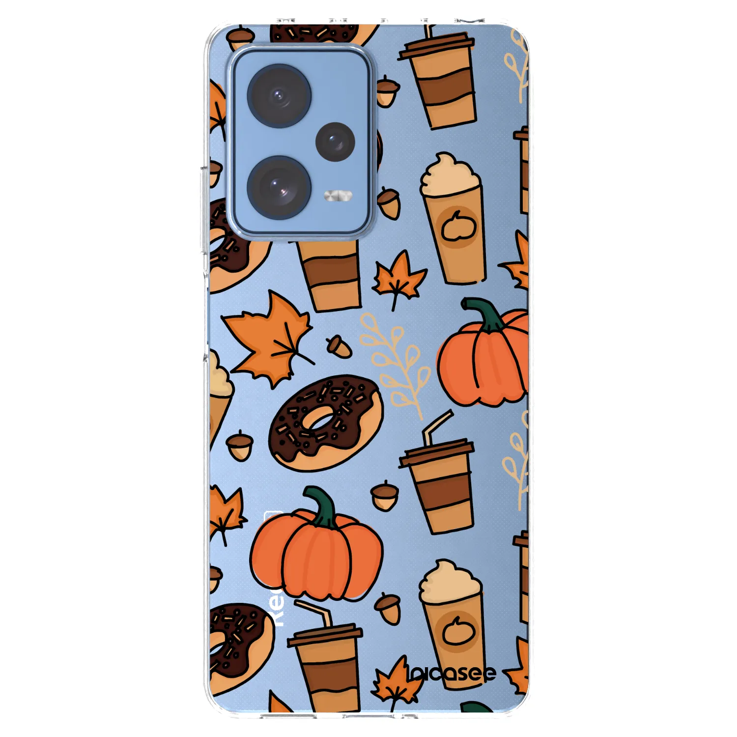 Picasee silikonski prozorni ovitek za Xiaomi Redmi Note 12 Pro 5G - Fallovers