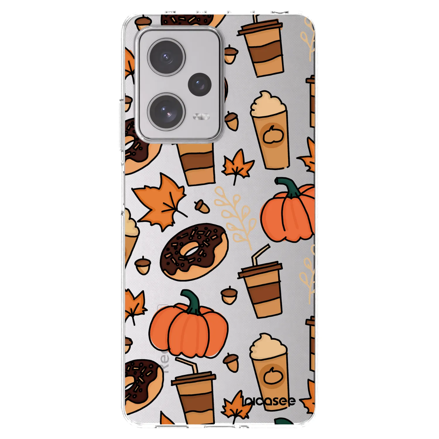 Picasee silikonski prozorni ovitek za Xiaomi Redmi Note 12 Pro+ 5G - Fallovers