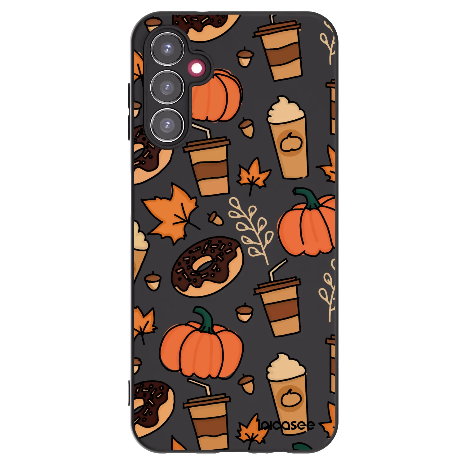 Picasee silikonski črni ovitek za Samsung Galaxy A14 4G A145R - Fallovers