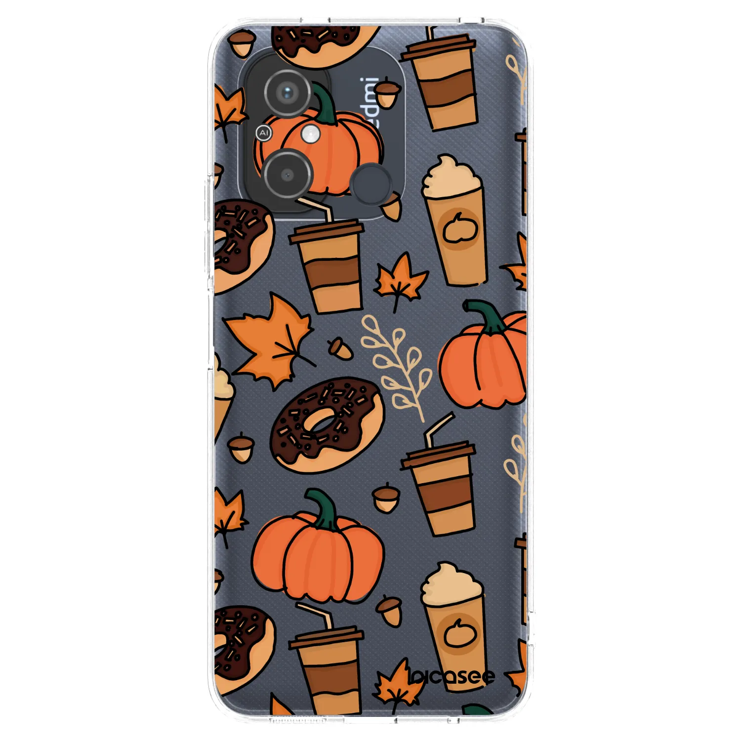 Picasee silikonski prozorni ovitek za Xiaomi Redmi 12C - Fallovers