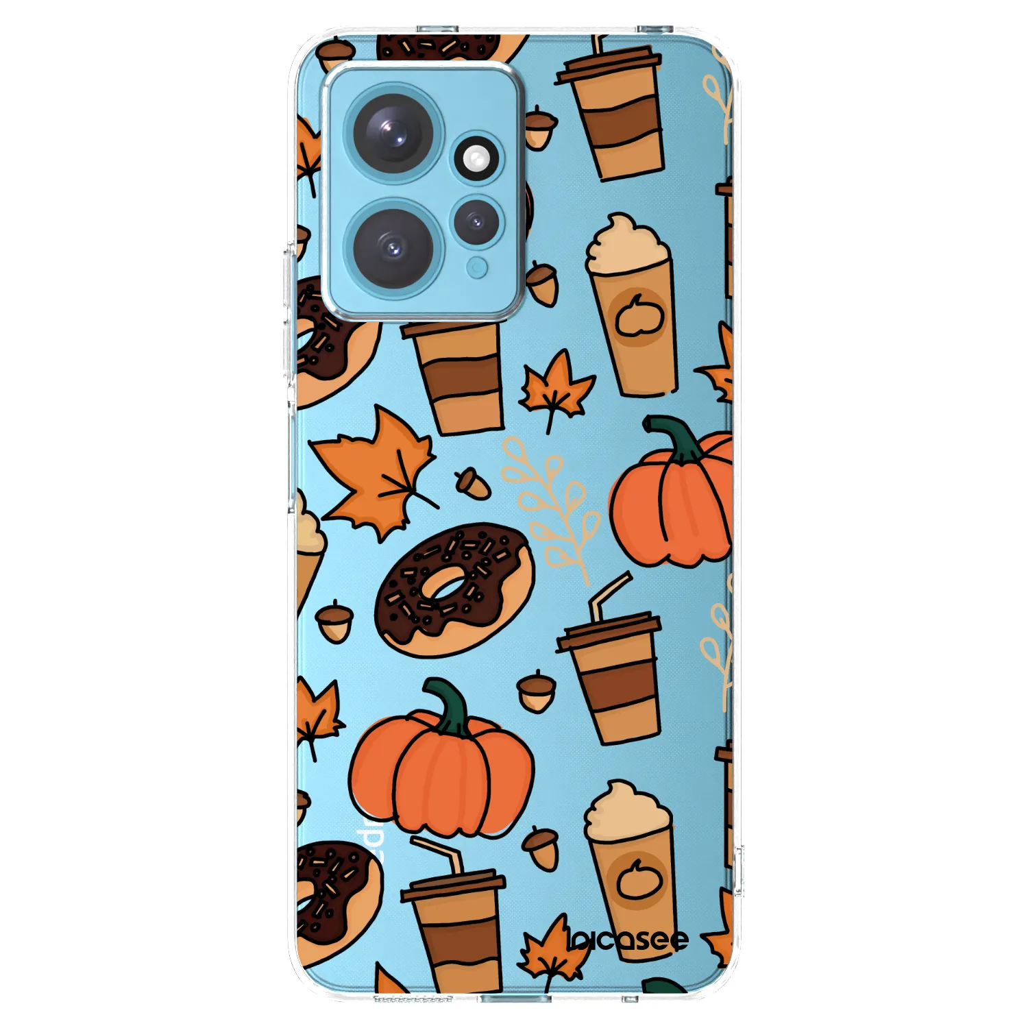 Picasee silikonski prozorni ovitek za Xiaomi Redmi Note 12 4G - Fallovers