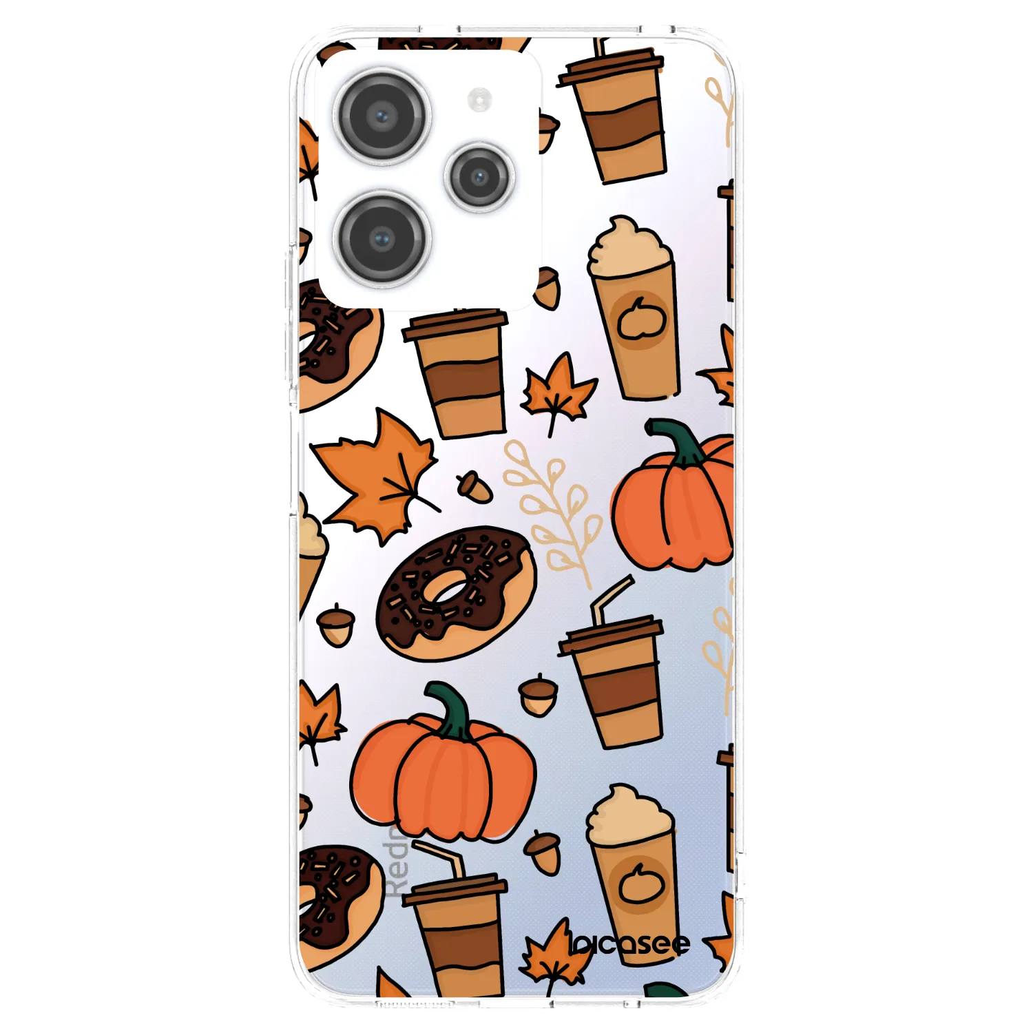 Picasee silikonski prozorni ovitek za Xiaomi Redmi 12 4G - Fallovers