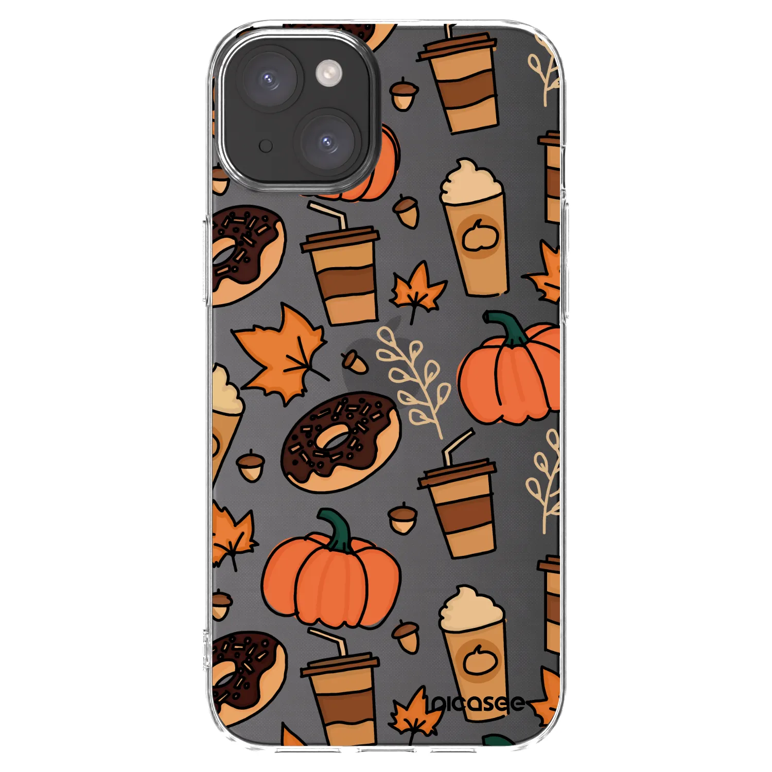 Picasee silikonski prozorni ovitek za Apple iPhone 15 Plus - Fallovers