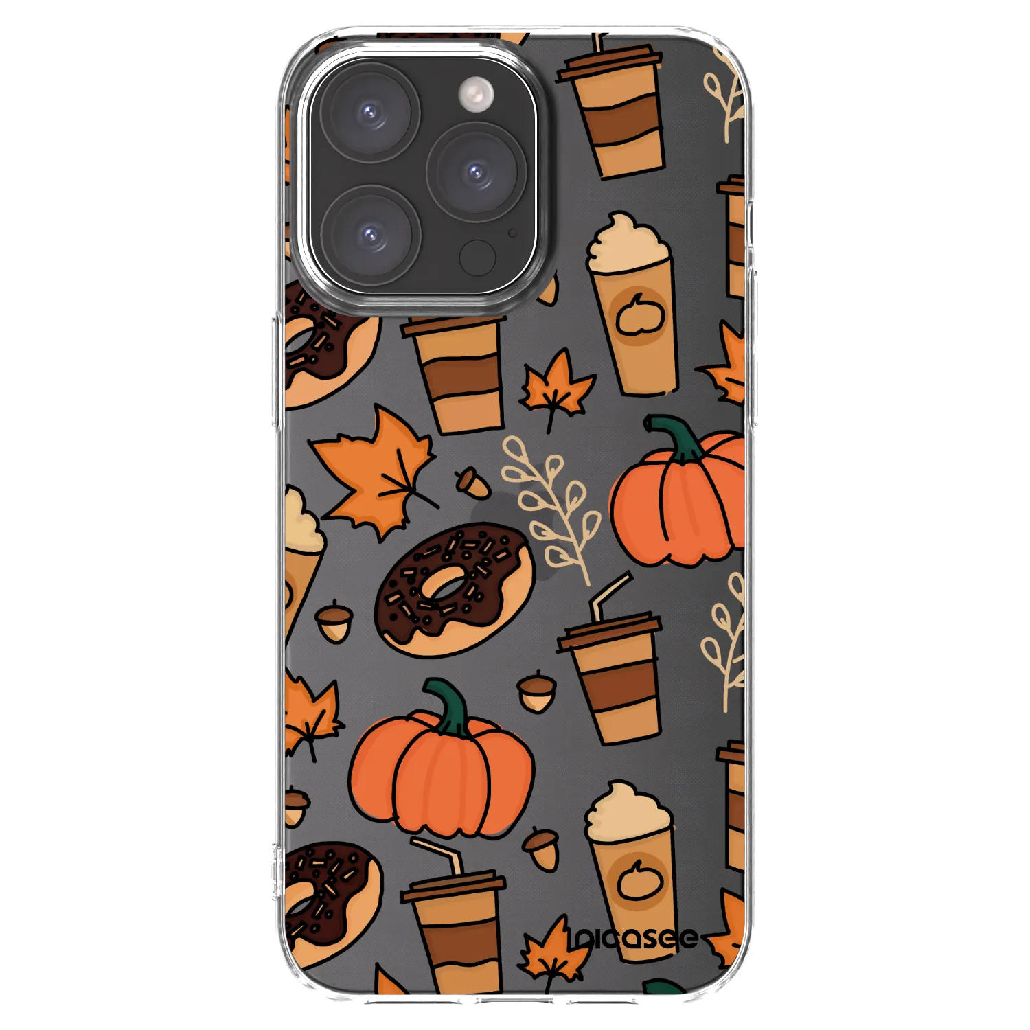 Picasee silikonski prozorni ovitek za Apple iPhone 15 Pro Max - Fallovers
