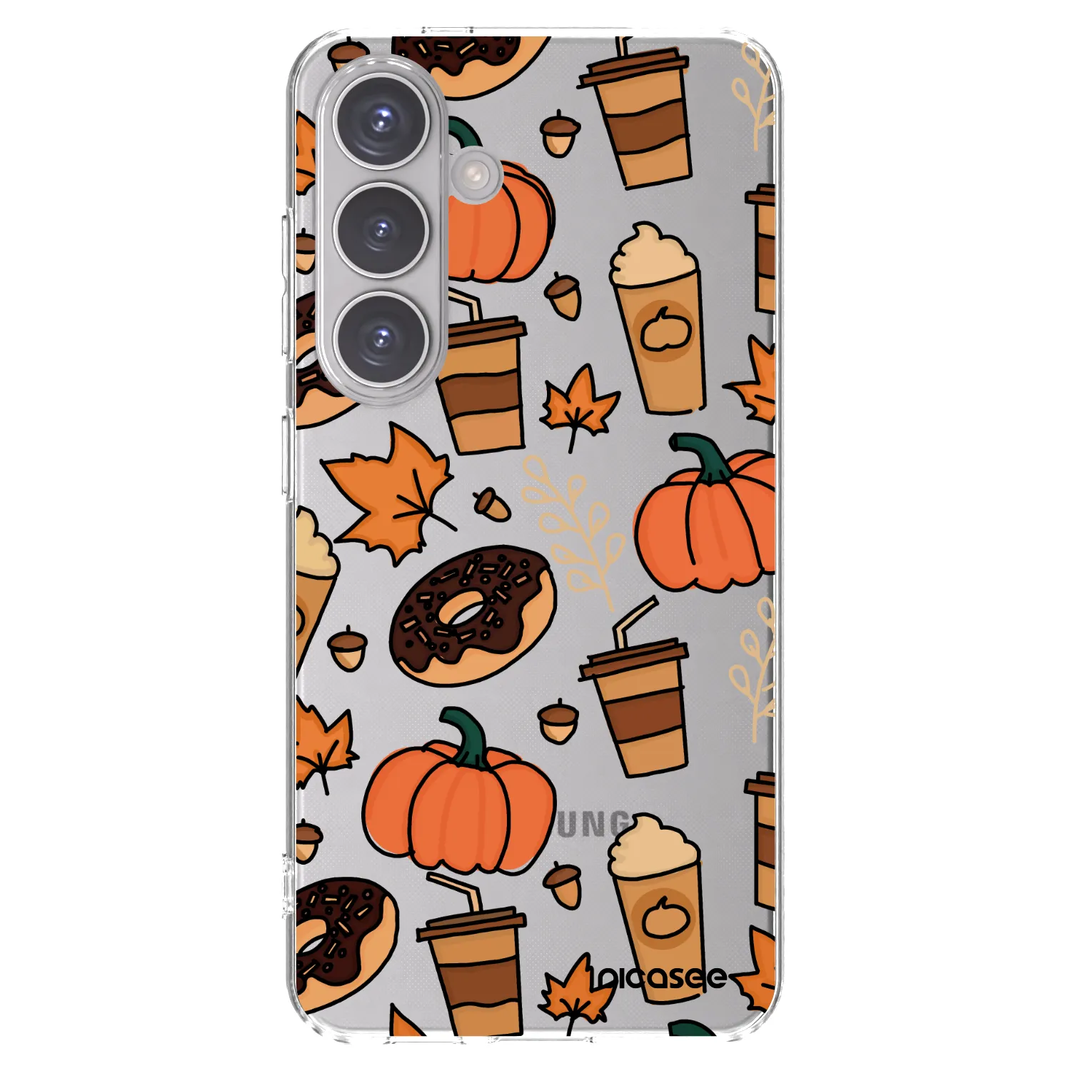 Picasee silikonski prozorni ovitek za Samsung Galaxy S24 S921B 5G - Fallovers