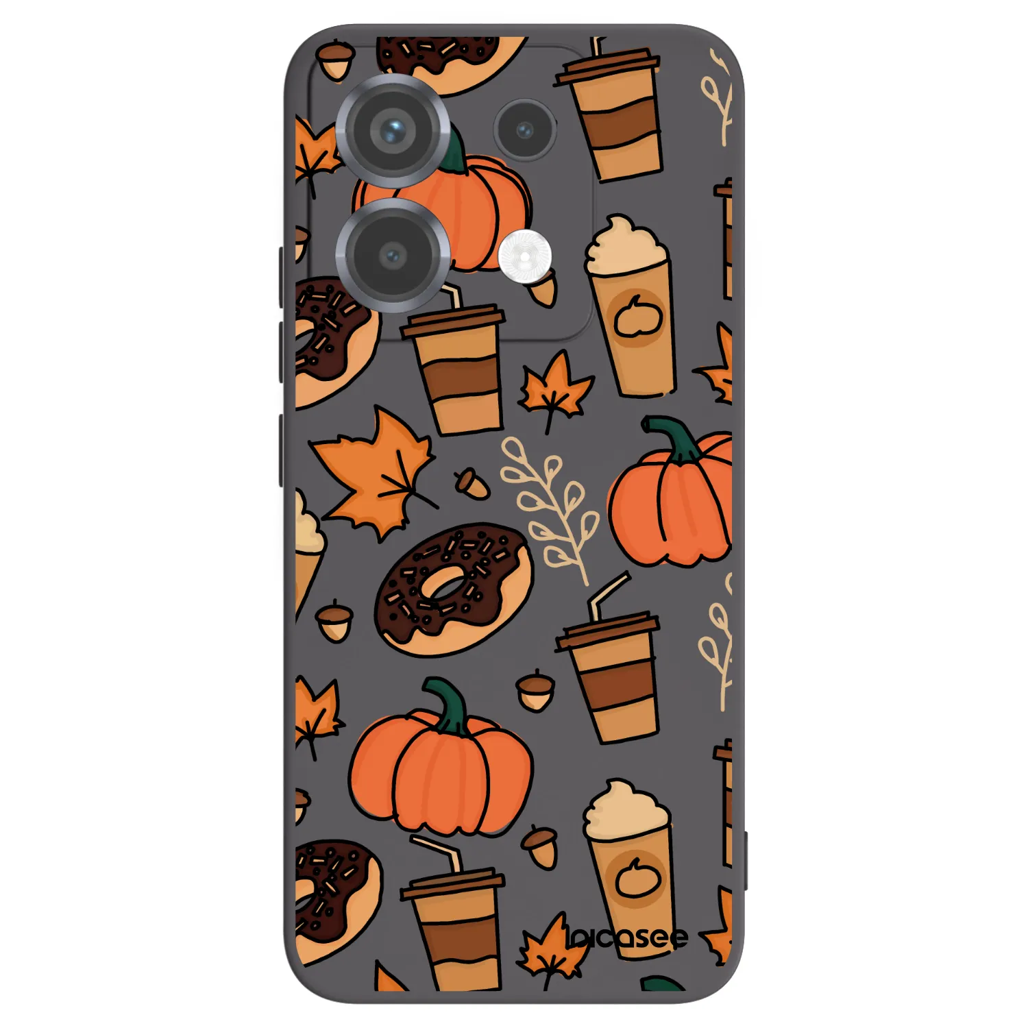 Picasee silikonski črni ovitek za Xiaomi Poco X6 - Fallovers