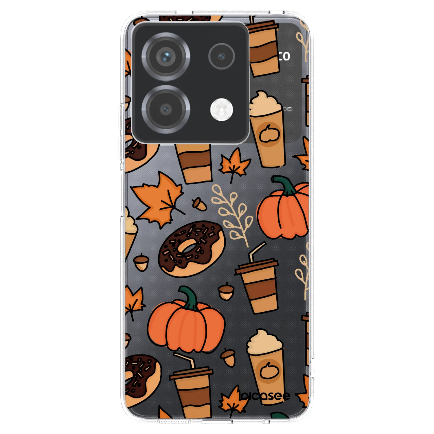 Picasee silikonski prozorni ovitek za Xiaomi Poco X6 - Fallovers