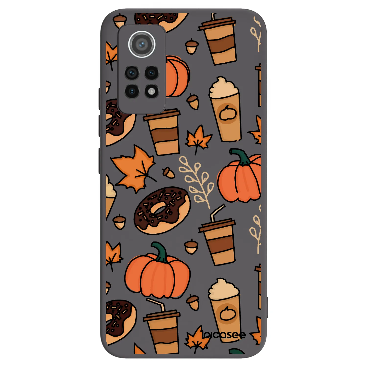 Picasee silikonski črni ovitek za Xiaomi Redmi Note 12 Pro 4G - Fallovers
