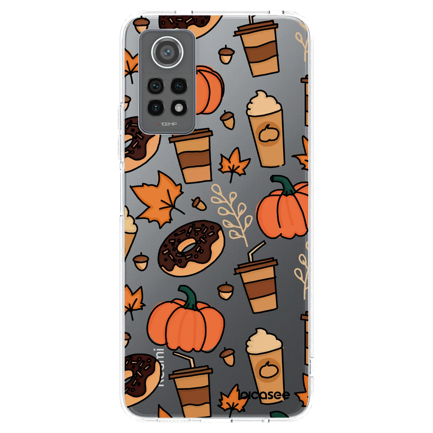Picasee silikonski prozorni ovitek za Xiaomi Redmi Note 12 Pro 4G - Fallovers